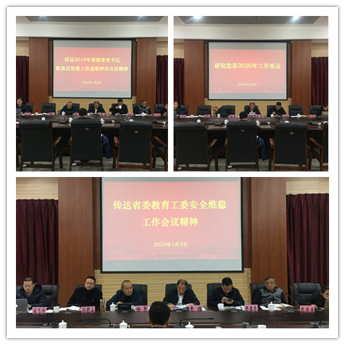 云南经济管理学院召开2020年第一次党委会议 第 2 张