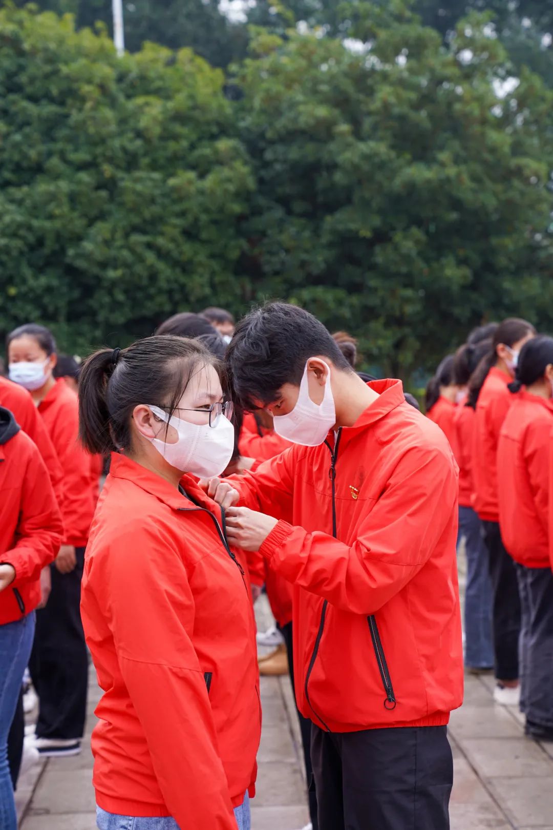 同心祝愿！云经管举行升旗仪式，共祝祖国生日快乐！ 第 11 张