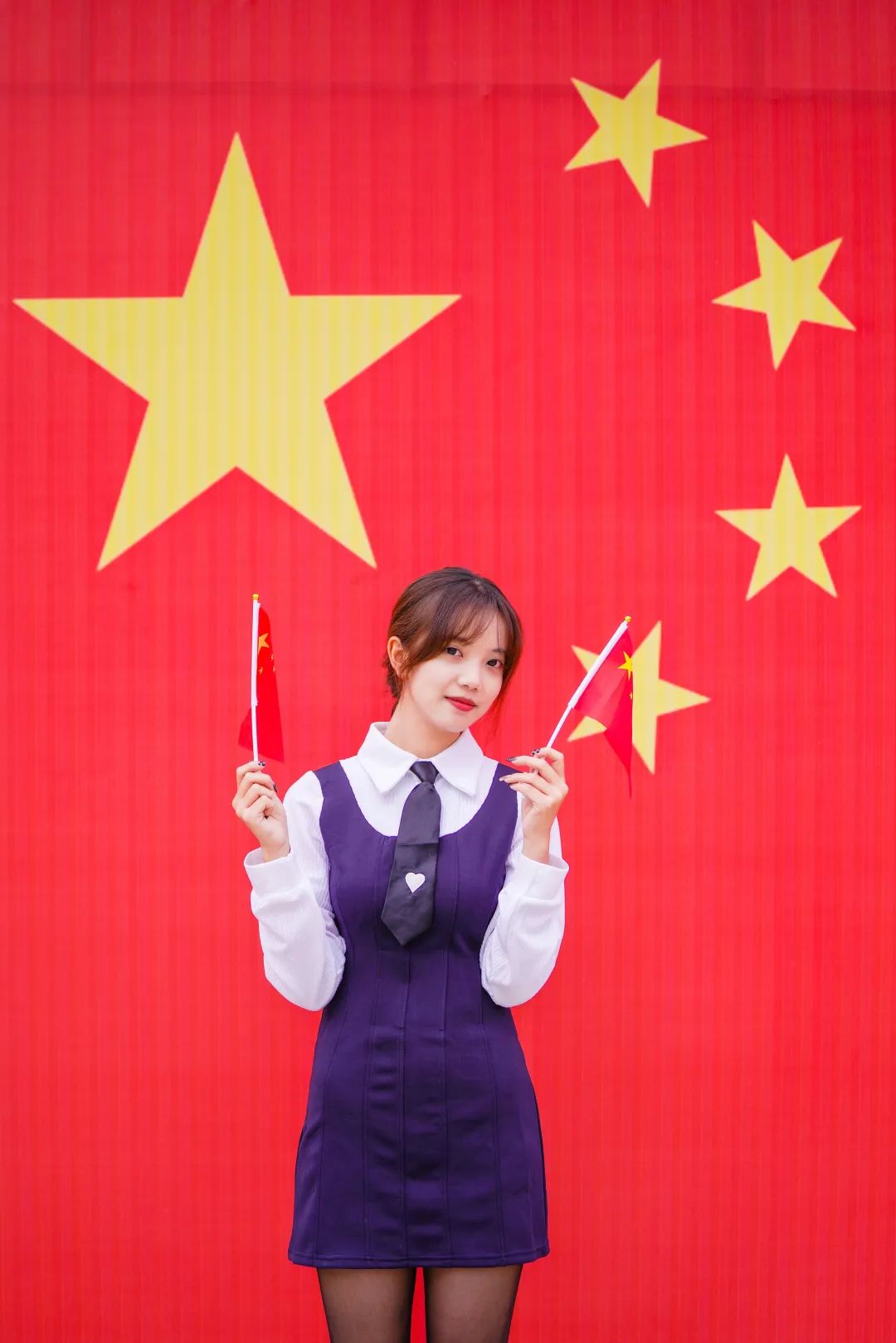 同心祝愿！云经管举行升旗仪式，共祝祖国生日快乐！ 第 18 张