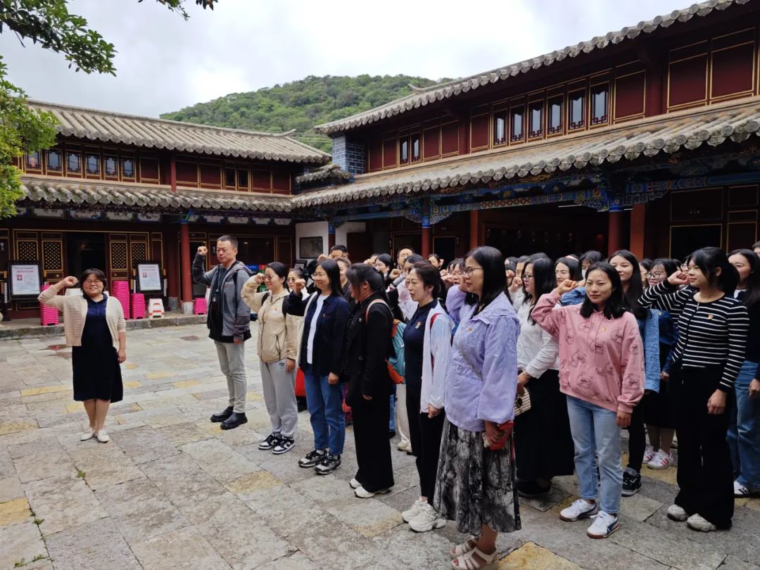 铭记革命历史，赓续红色基因——马克思主义学院党总支开展主题党日活动 第 6 张